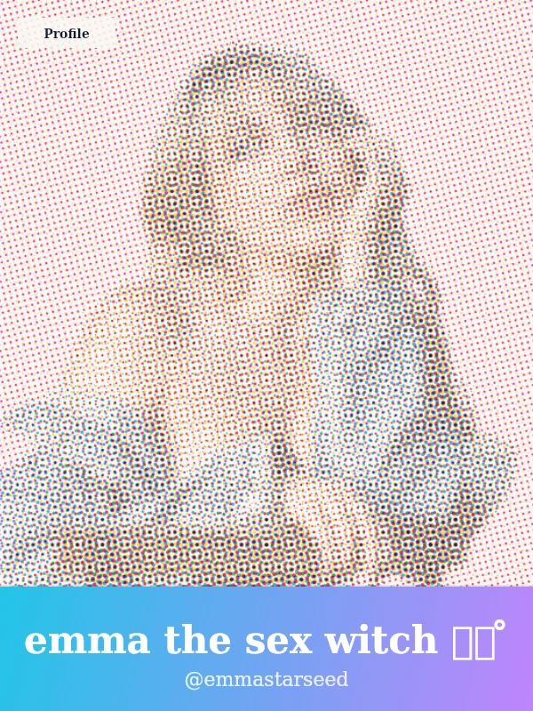 emma the sex witch ・゚ ̊