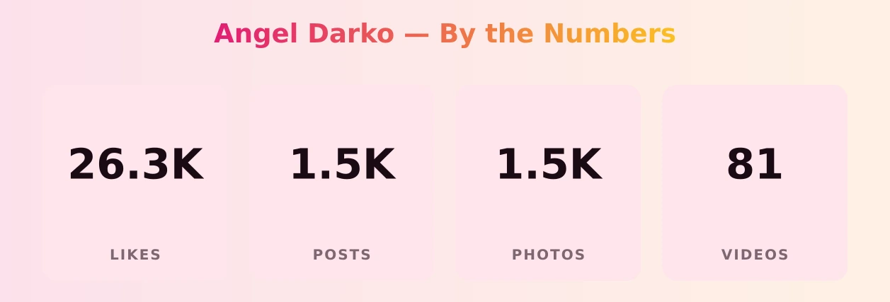 Angel Darko — content metrics