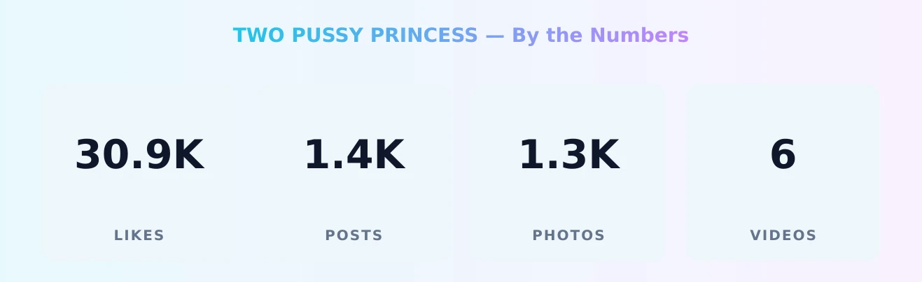 TWO PUSSY PRINCESS — content metrics