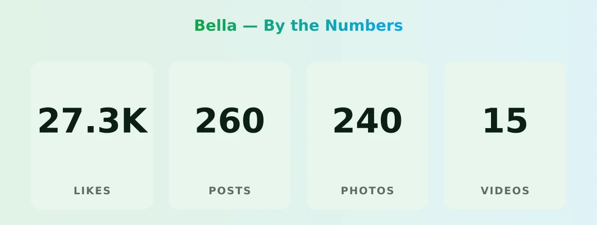 Bella — content metrics