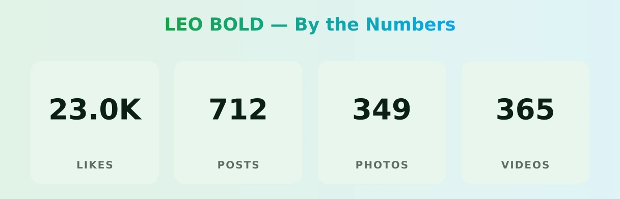 LEO BOLD — content metrics