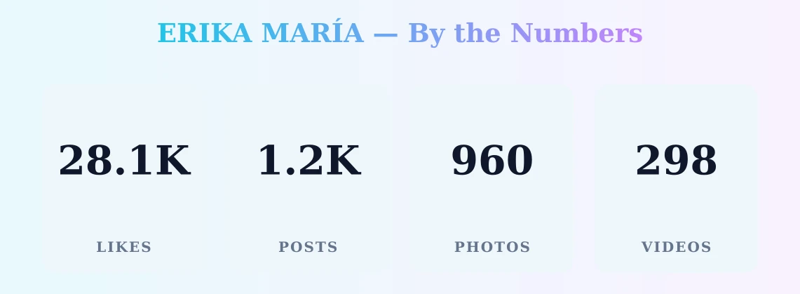 ERIKA MARÍA — content metrics