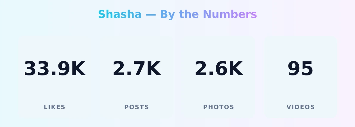 Shasha — content metrics