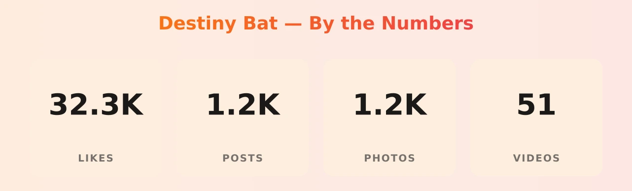 Destiny Bat — content metrics
