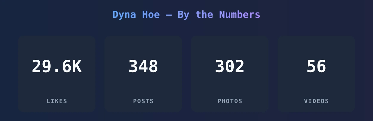 Dyna Hoe — content metrics