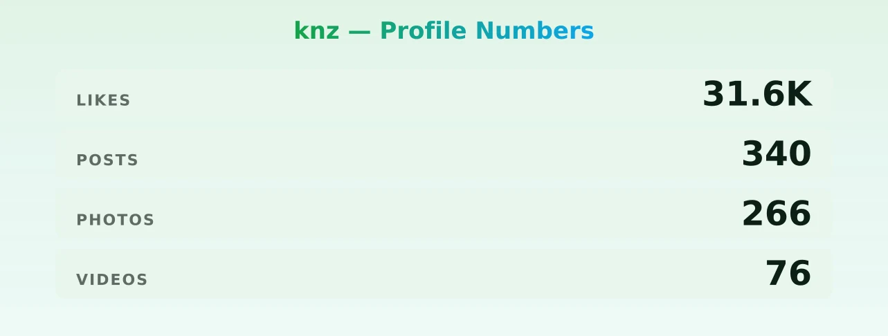 knz — content metrics