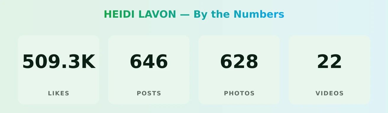HEIDI LAVON — content metrics
