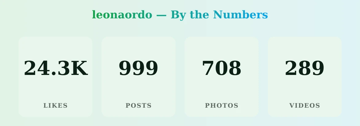 leonaordo — content metrics