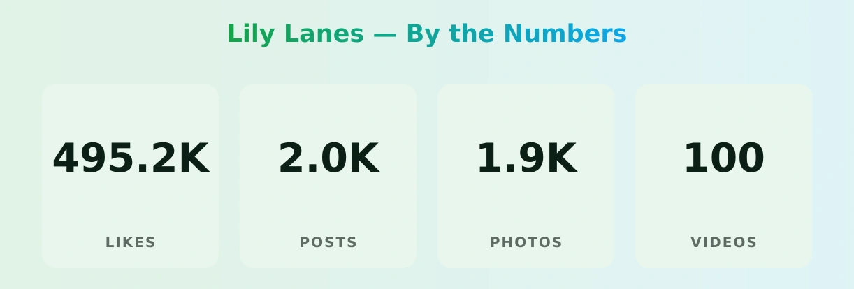 Lily Lanes — content metrics