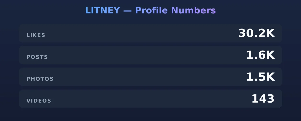 LITNEY — content metrics