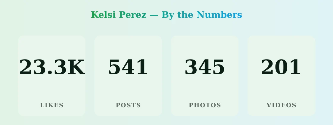 Kelsi Perez — content metrics