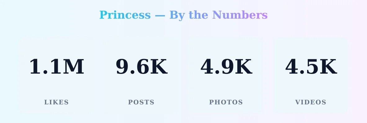 Princess — content metrics