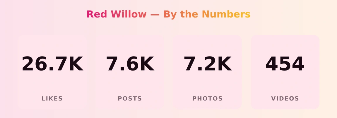 Red Willow — content metrics