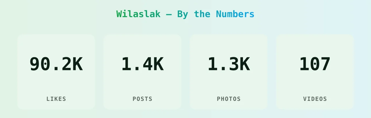 Wilaslak — content metrics